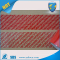 suppliers of tamper evident security seal tape